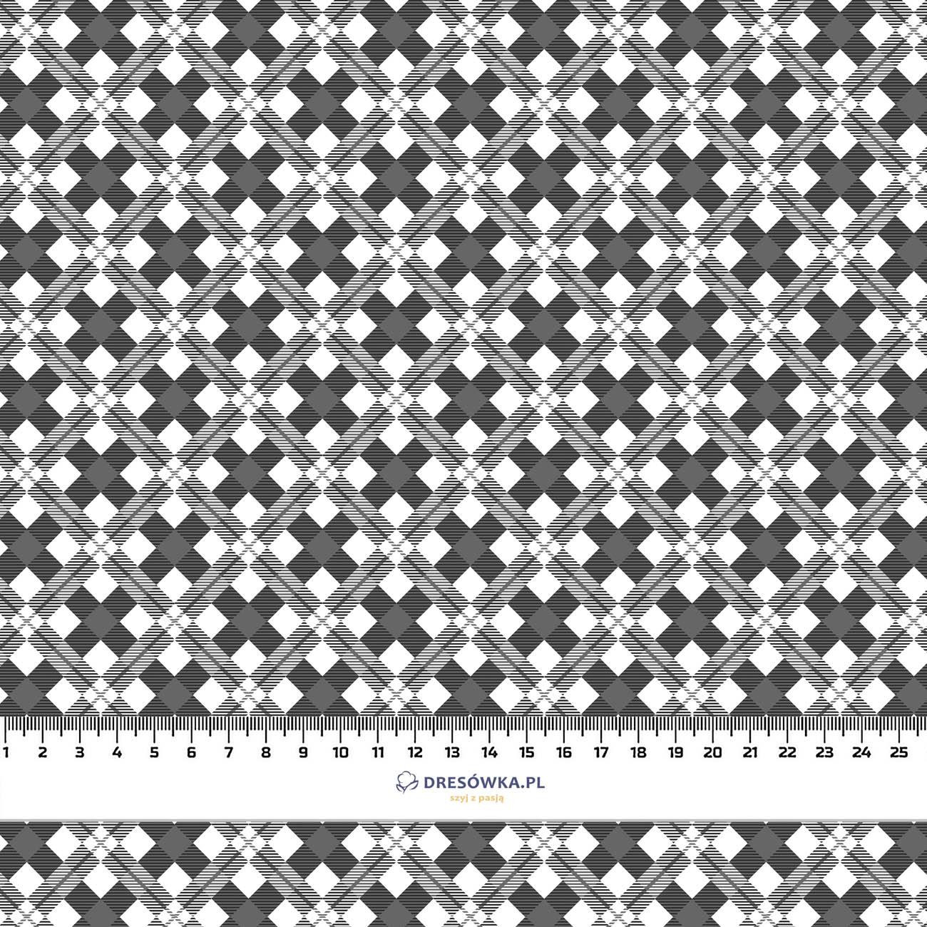 GREY CHECK  - Panama 220g