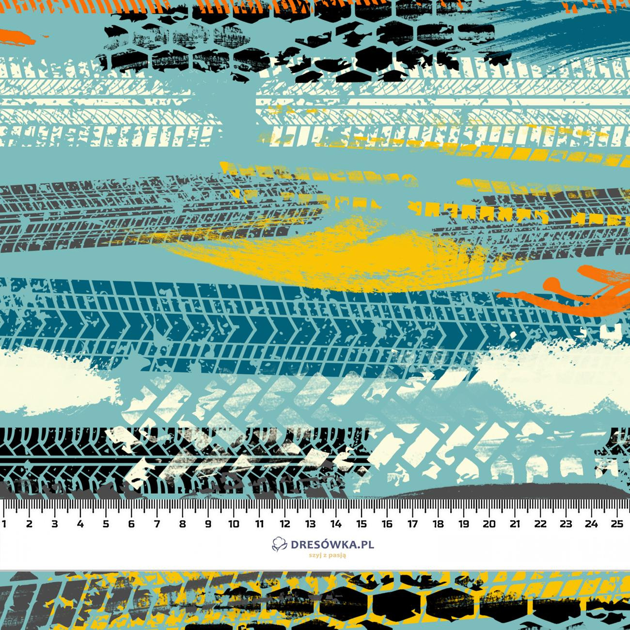 TIRE MARKS PAT. 1 - Waterproof woven fabric