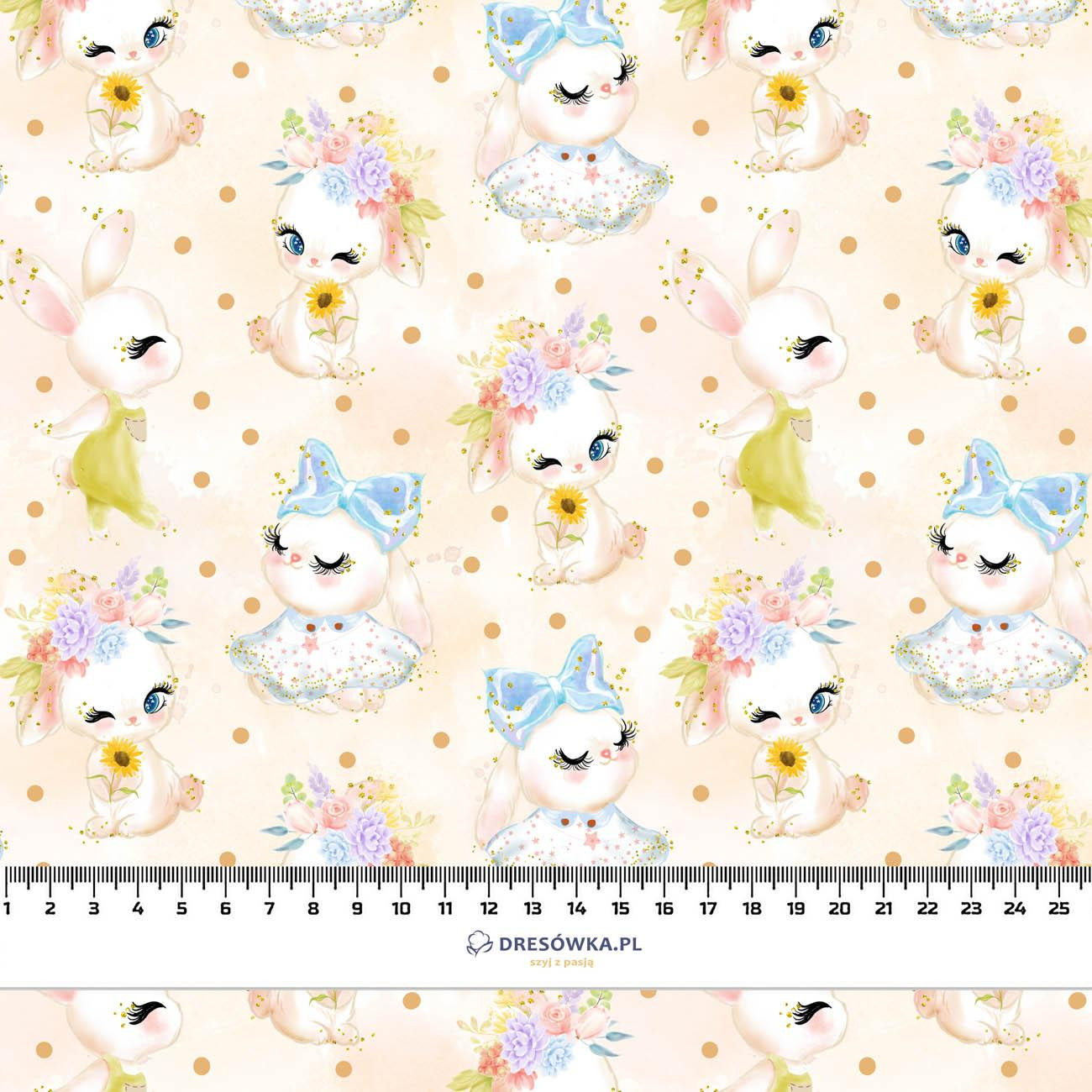 BUNNIES PAT. 2 (CUTE BUNNIES) - Viscose jersey