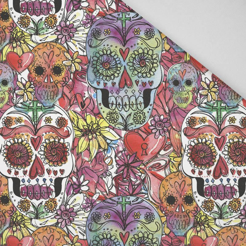 SKULLS pat. 4 / colorful (DIA DE LOS MUERTOS) - Panama 220g