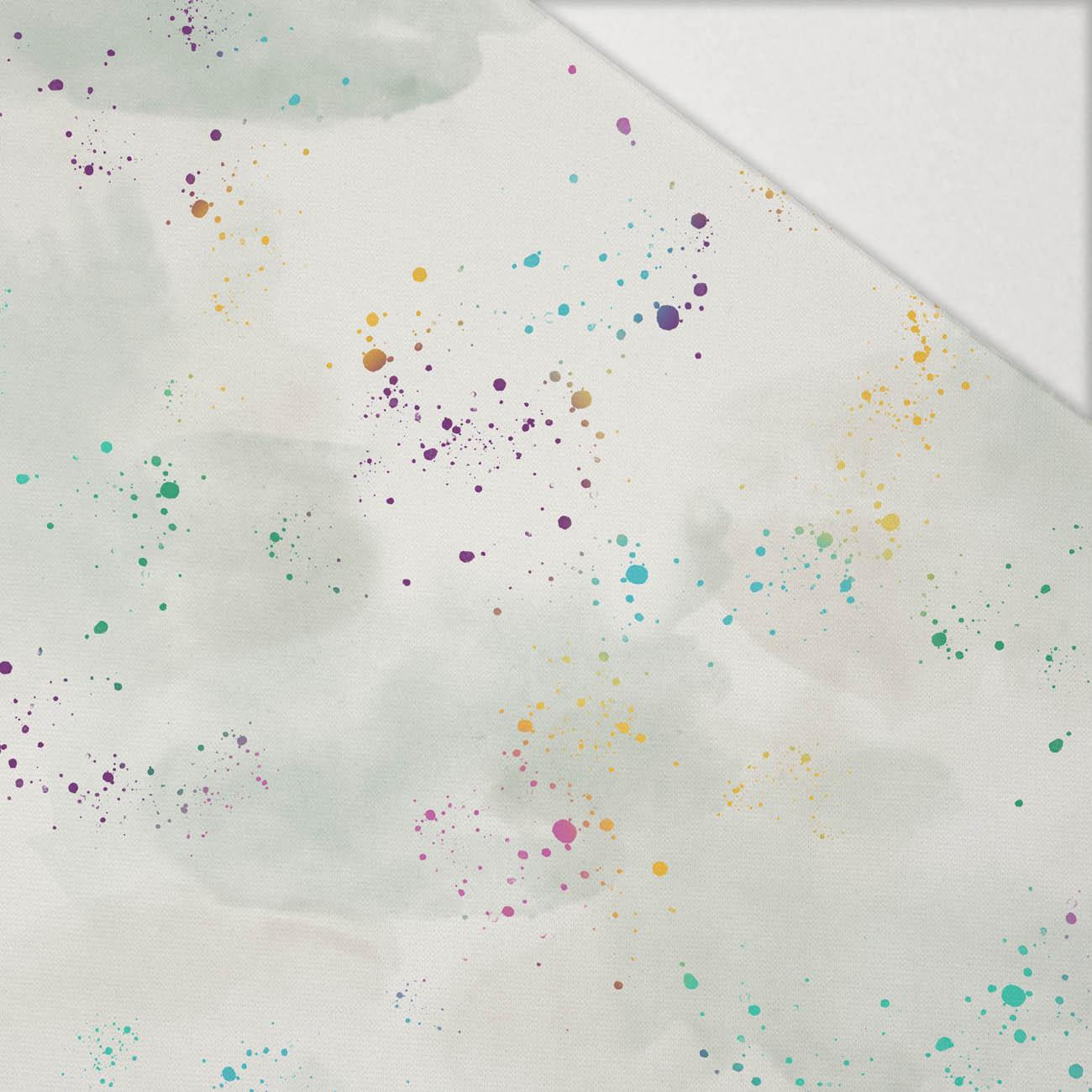 COLORFUL SPECKS PAT. 2 - Hydrophobic brushed knit