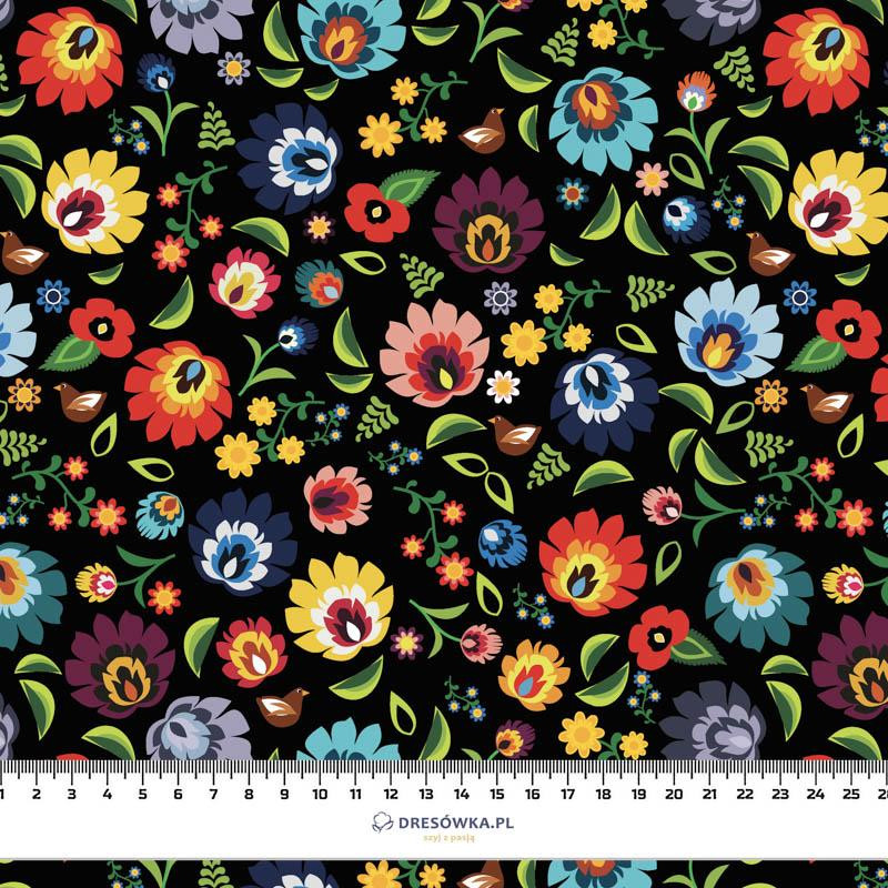 MINI LOWICZ FOLKLORE / black - Waterproof woven fabric