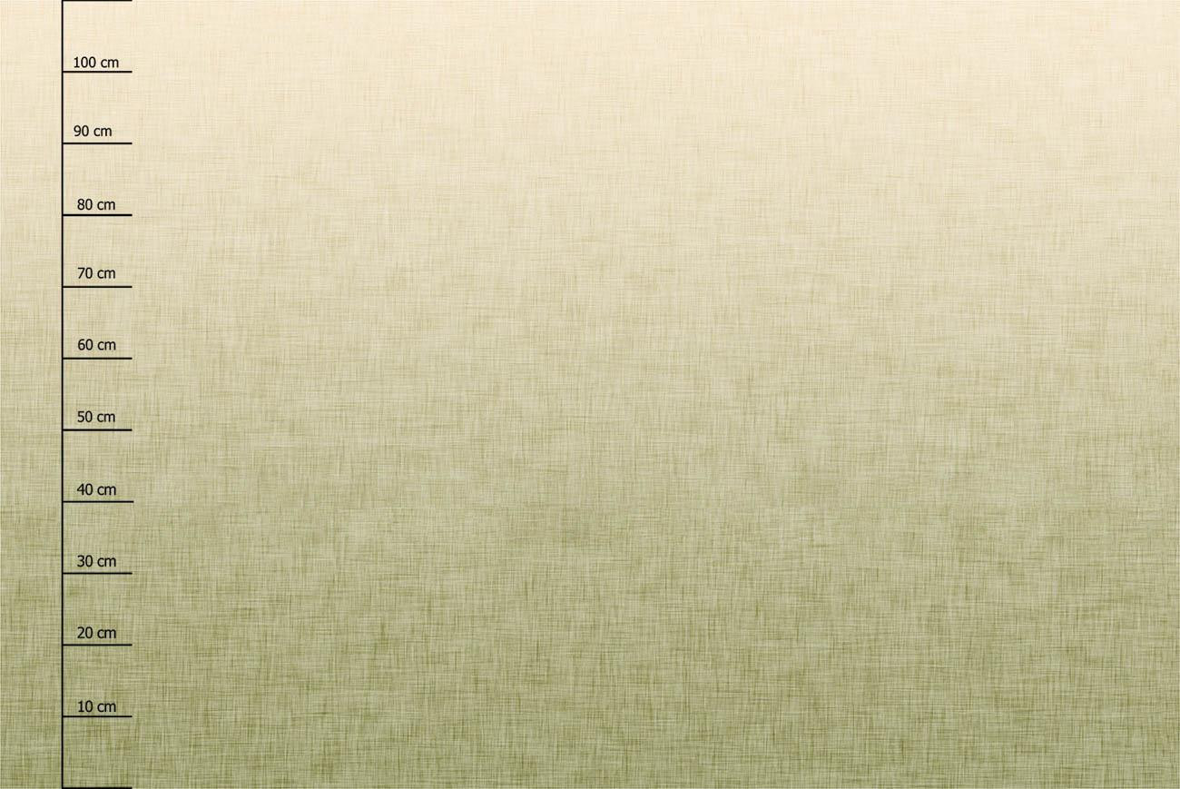 OMBRE / ACID WASH -  light green (vanilla) - PANORAMIC PANEL (110cm x 165cm)