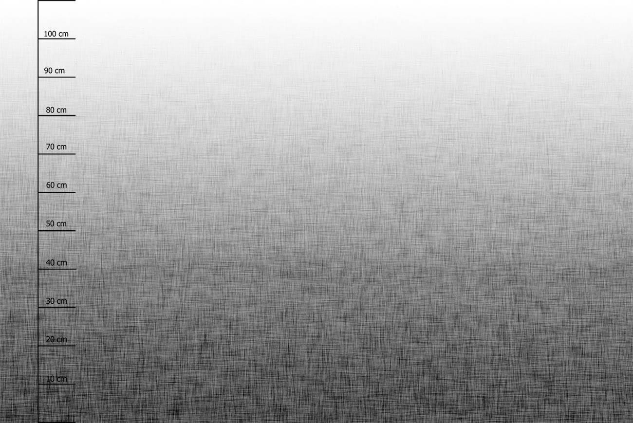 OMBRE / ACID WASH - black (white) - PANORAMIC PANEL (110cm x 165cm)