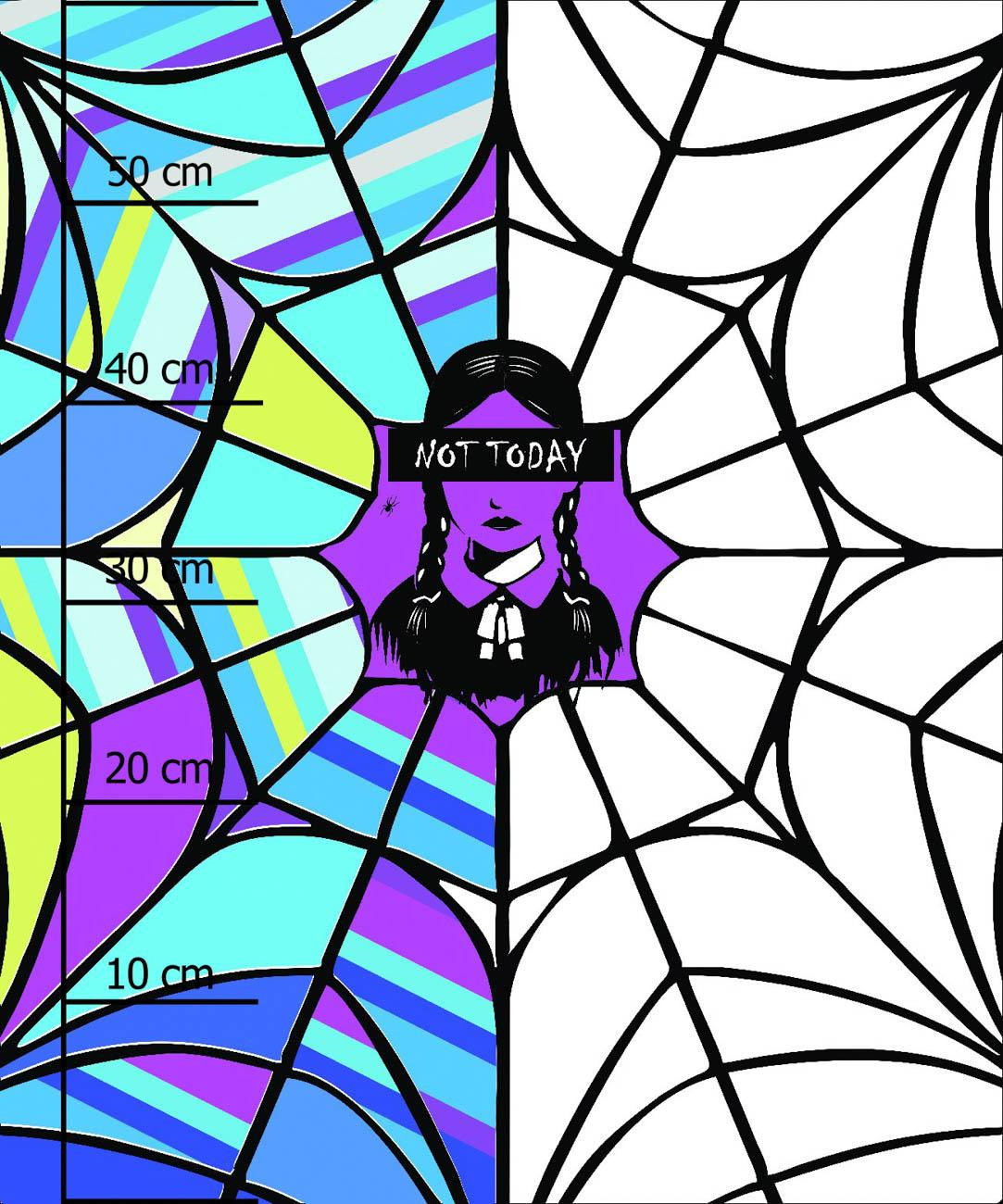 WEDNESDAY Pat. 17 - panel (60cm x 50cm) Panama 220g