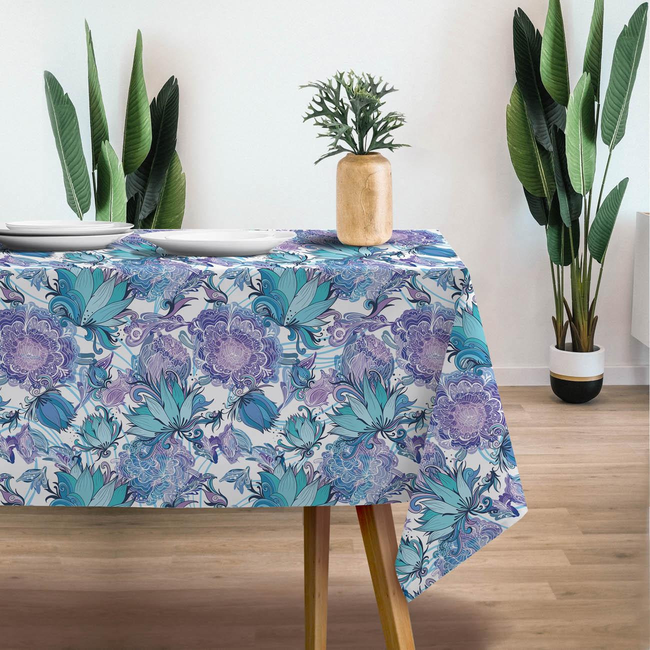 FROZEN GARDEN - Woven Fabric for tablecloths