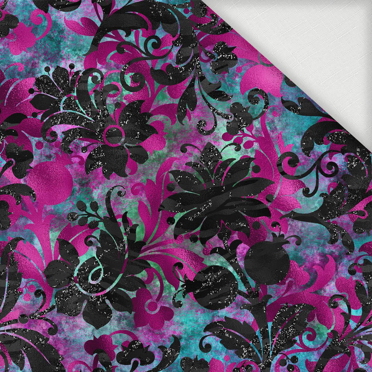 FLORAL  MS. 9 - Woven Fabric for tablecloths