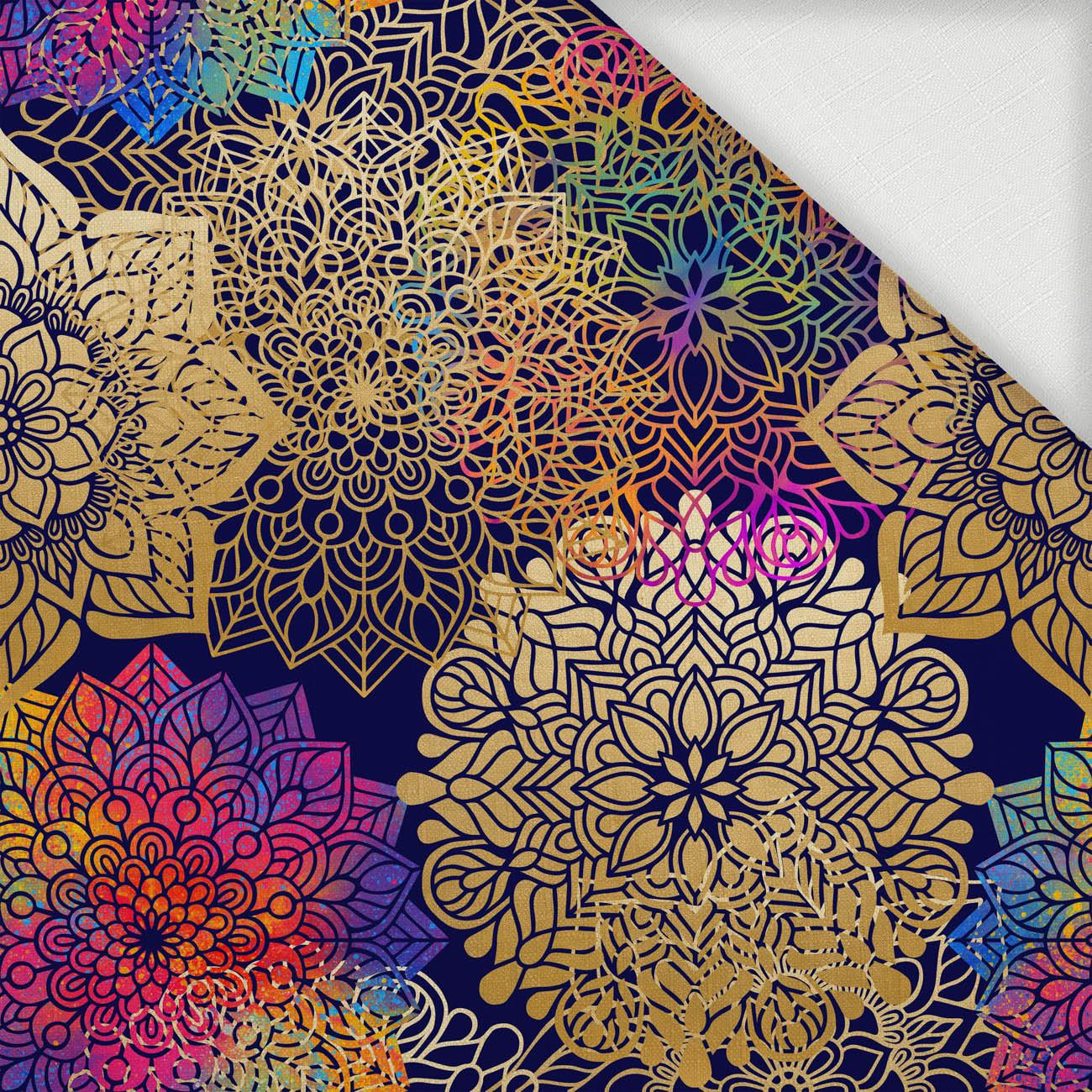 MANDALA pat. 2 - Woven Fabric for tablecloths