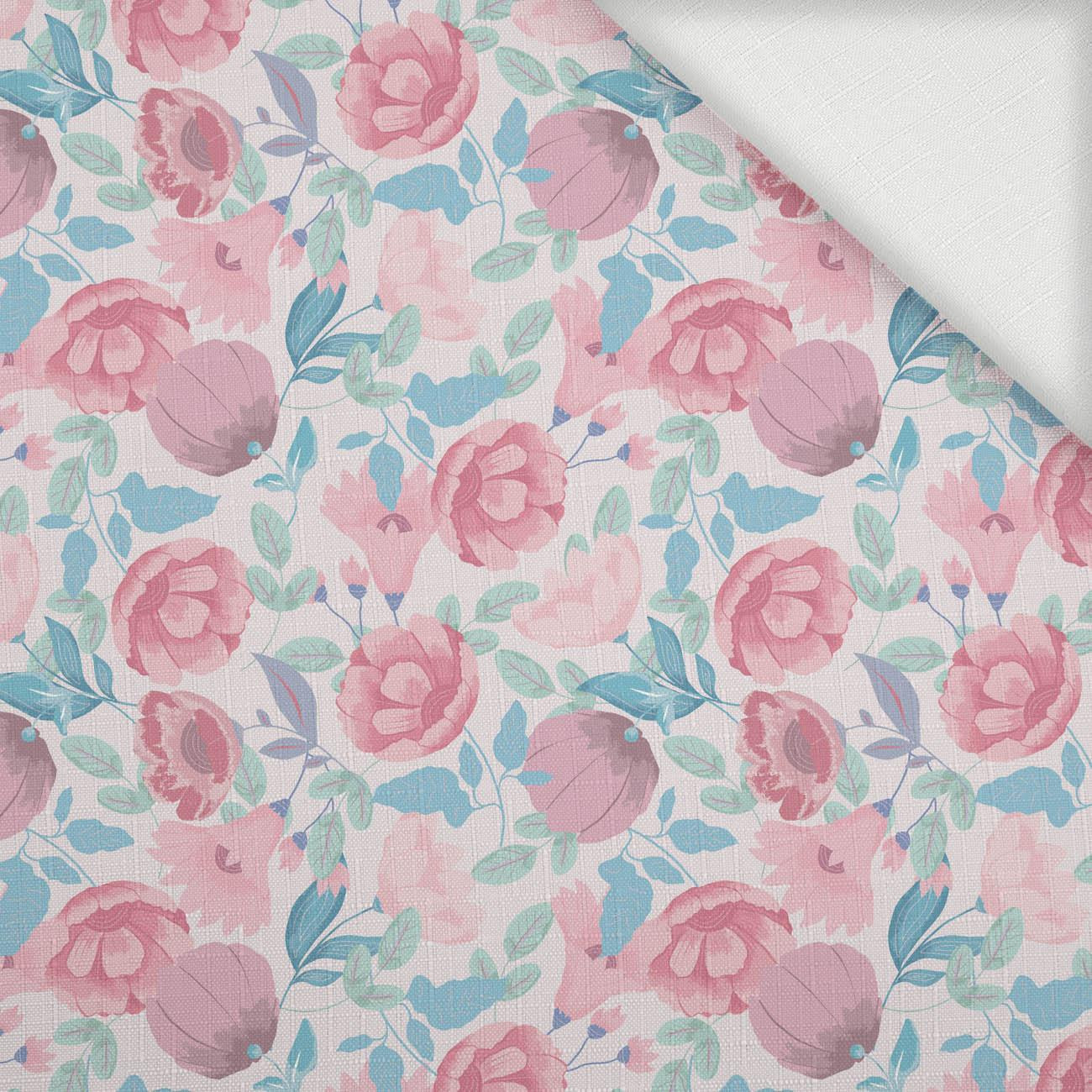 SUMMER FOLK pat. 4 - Woven Fabric for tablecloths