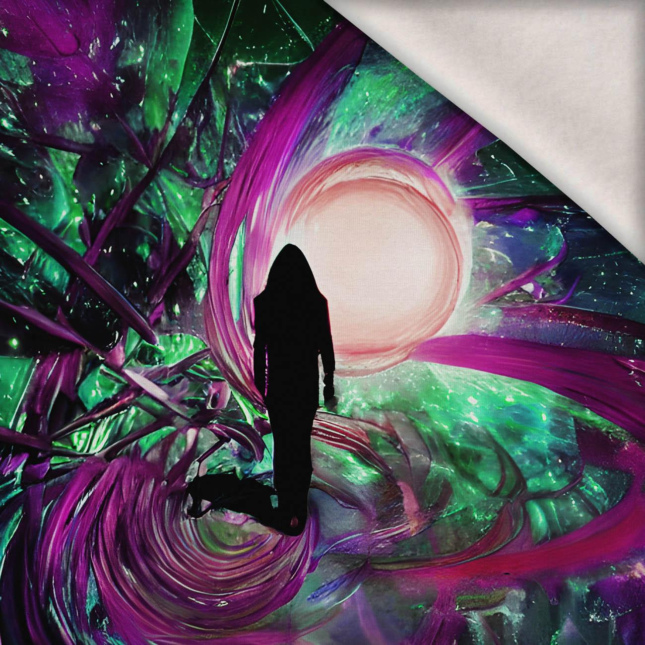 UNIVERSE -  PANEL (60cm x 50cm) brushed knitwear with elastane ITY