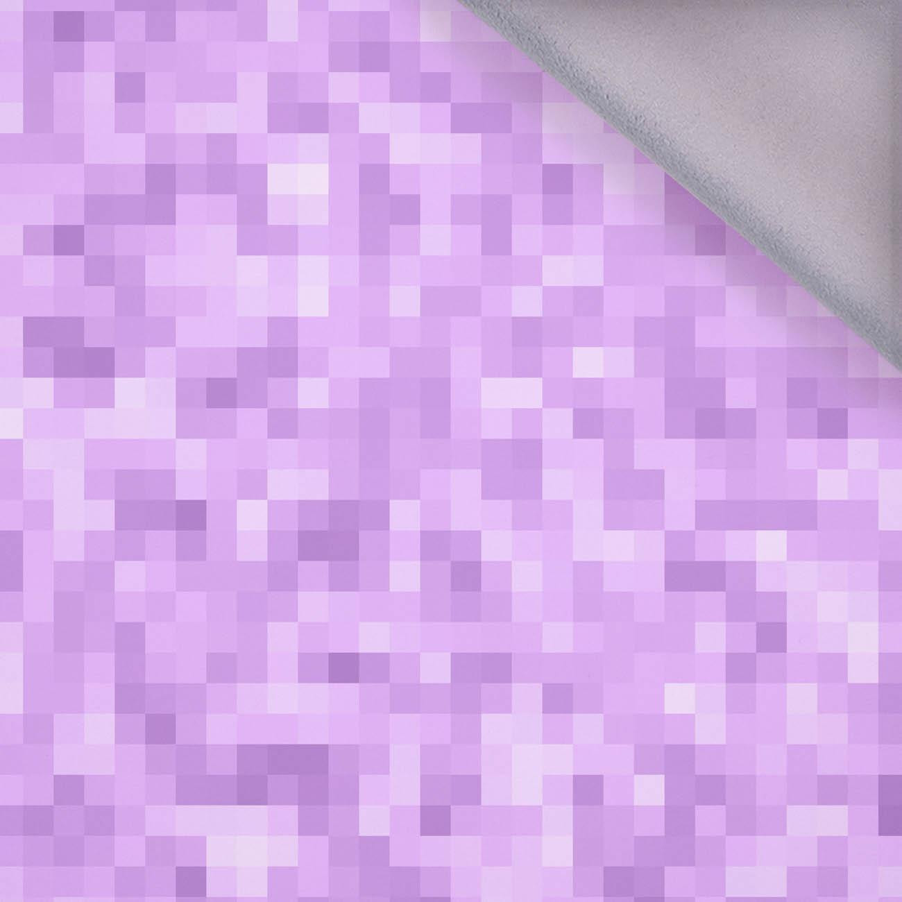 PIXELS pat. 2 / heather  - softshell