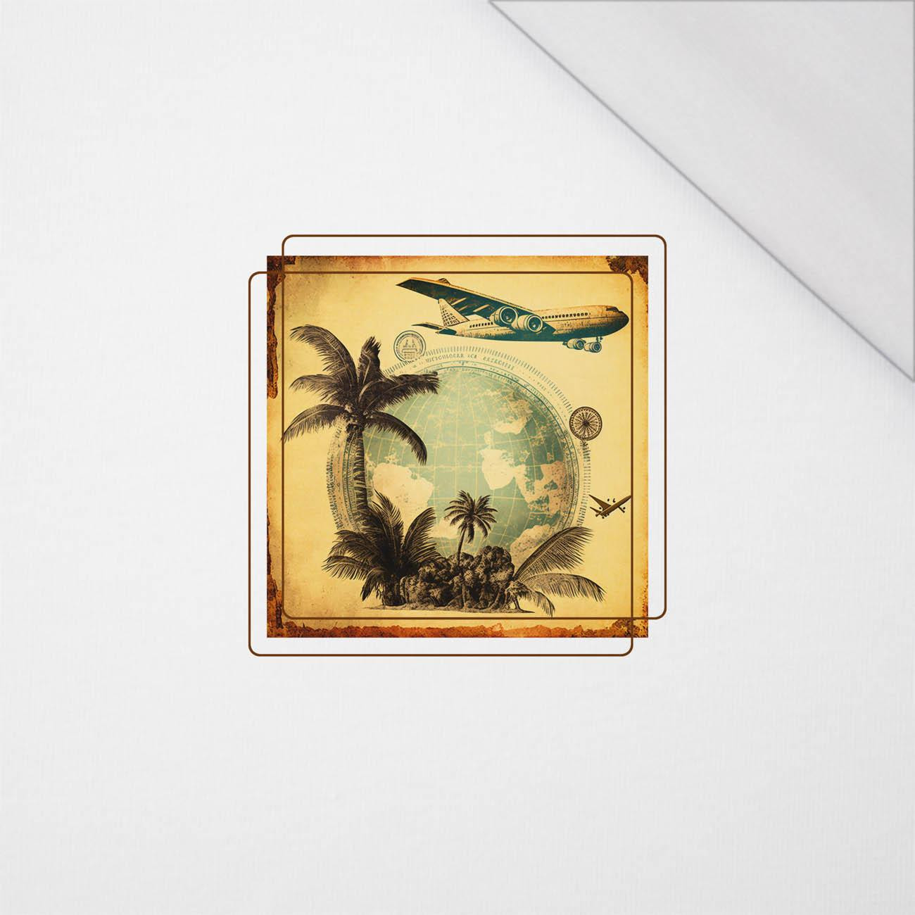 TRAVEL TIME PAT. 7 - PANEL (60cm x 50cm) SINGLE JERSEY