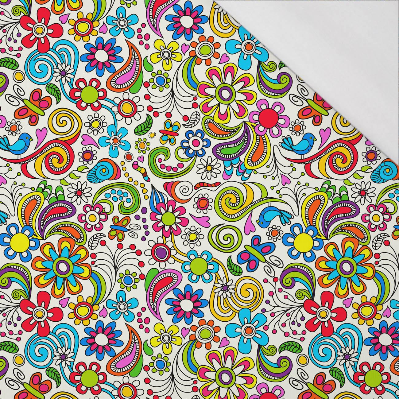 BRAID / rainbow - single jersey with elastane 