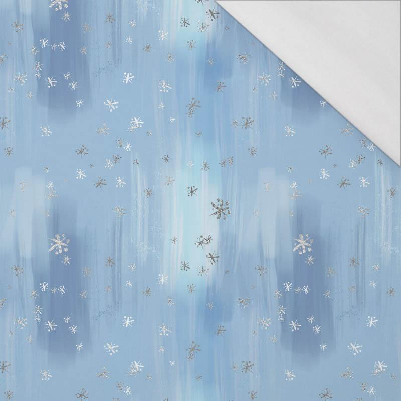 WINTER SKY / light blue (ENCHANTED WINTER) - single jersey with elastane 