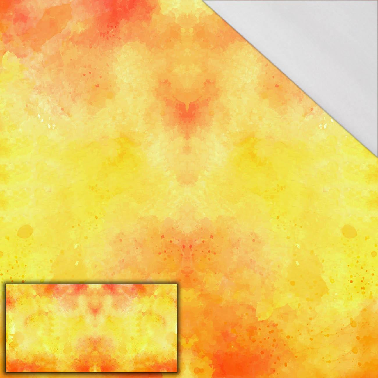 YELLOW SPECKS - PANEL (80cm x 155cm) SINGLE JERSEY