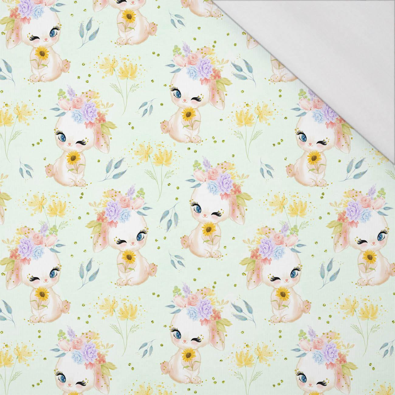 BUNNIES PAT. 1 (CUTE BUNNIES) - single jersey with elastane 