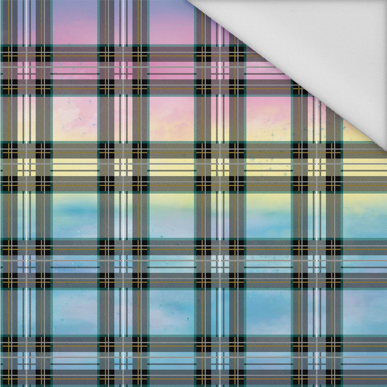 CHECK PAT. 12 / rainbow - Waterproof woven fabric