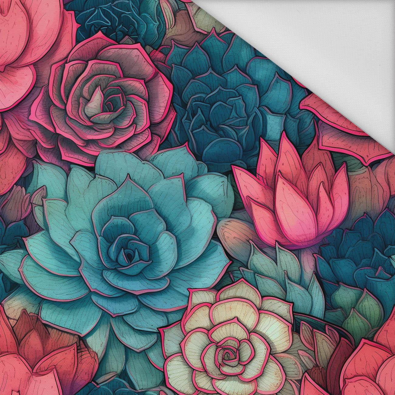 SUCCULENT PLANTS PAT. 6 - Waterproof woven fabric