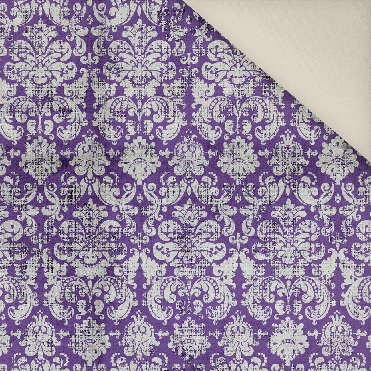 MAGIC DAMASCO pat. 4 (MAGIC SCHOOL) (Very Peri)- Upholstery velour 