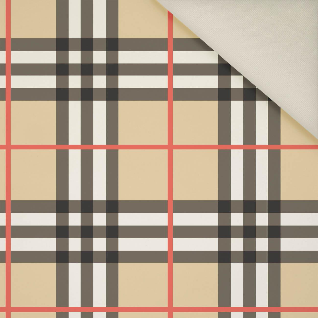 CHECK PAT. 13 / beige- Upholstery velour 