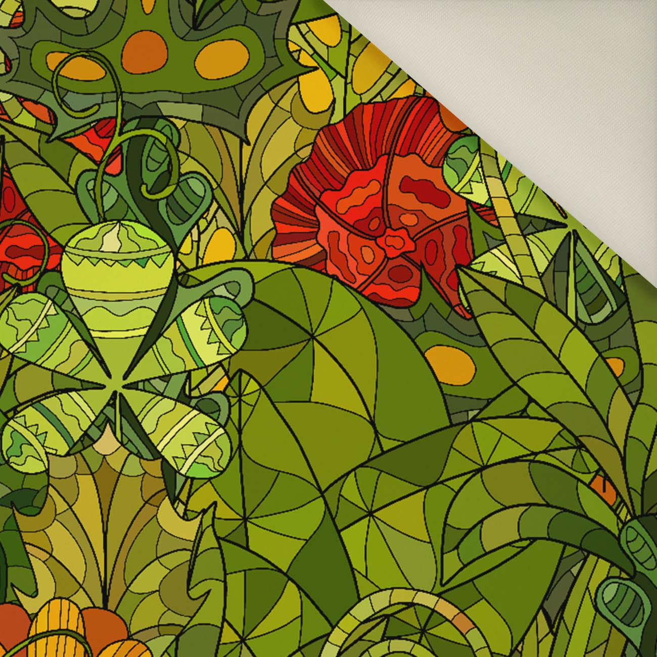 BRAID / rainbow- Upholstery velour 