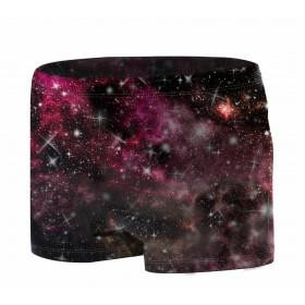 Boy's swim trunks  146-152 - WATERCOLOR GALAXY PAT. 9