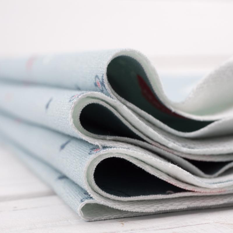 Rock N Roll bear / grey - looped knit 