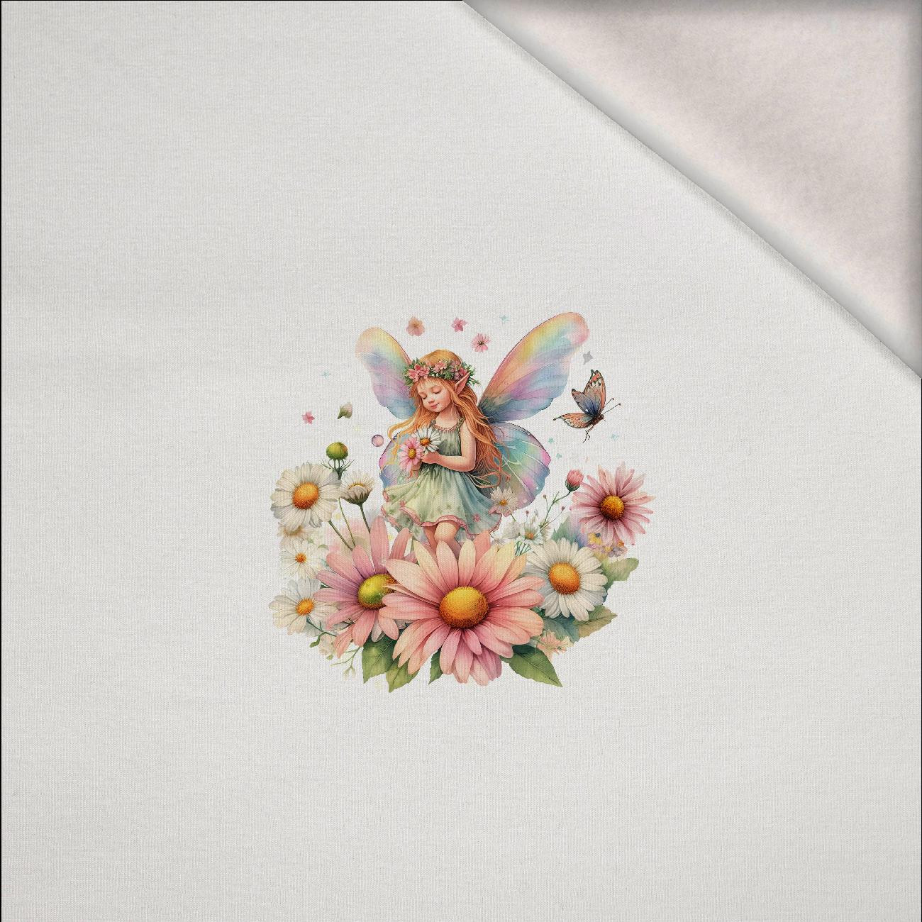 FAIRY WORLD wz.15 - panel (60cm x 50cm) brushed knitwear with elastane ITY