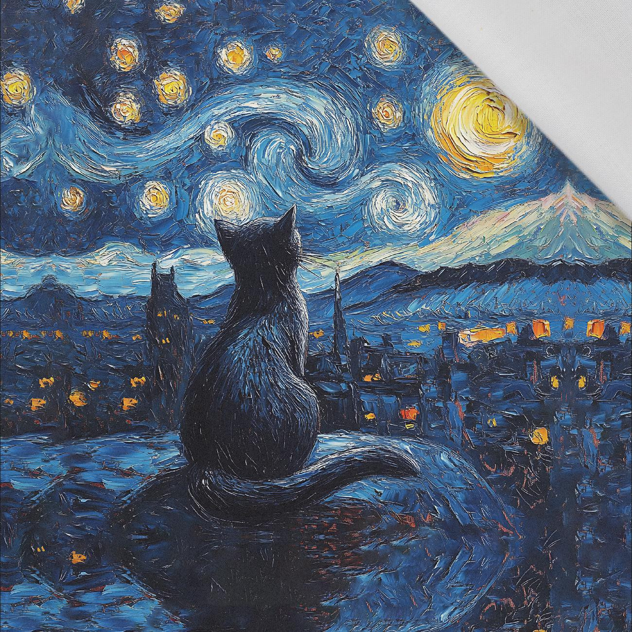 FAIRY WORLD wz.19- panel (60cm x 50cm)  Cotton woven fabric