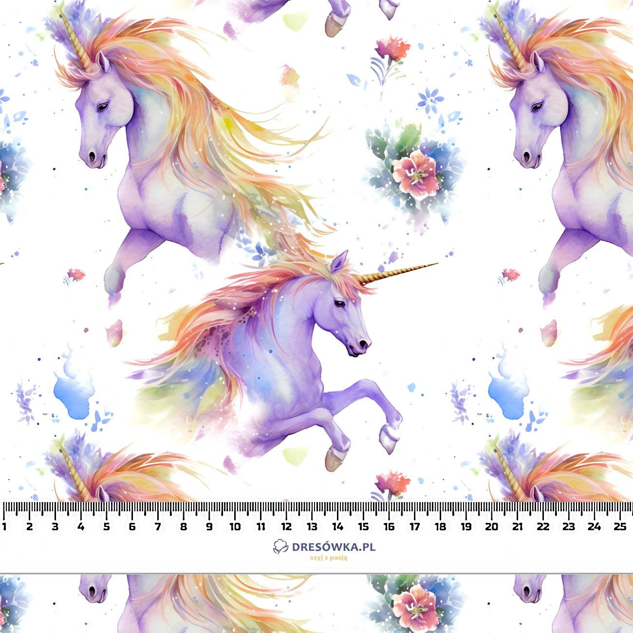 FAIRY WORLD wz.14 (UNICORN) - Cotton woven fabric