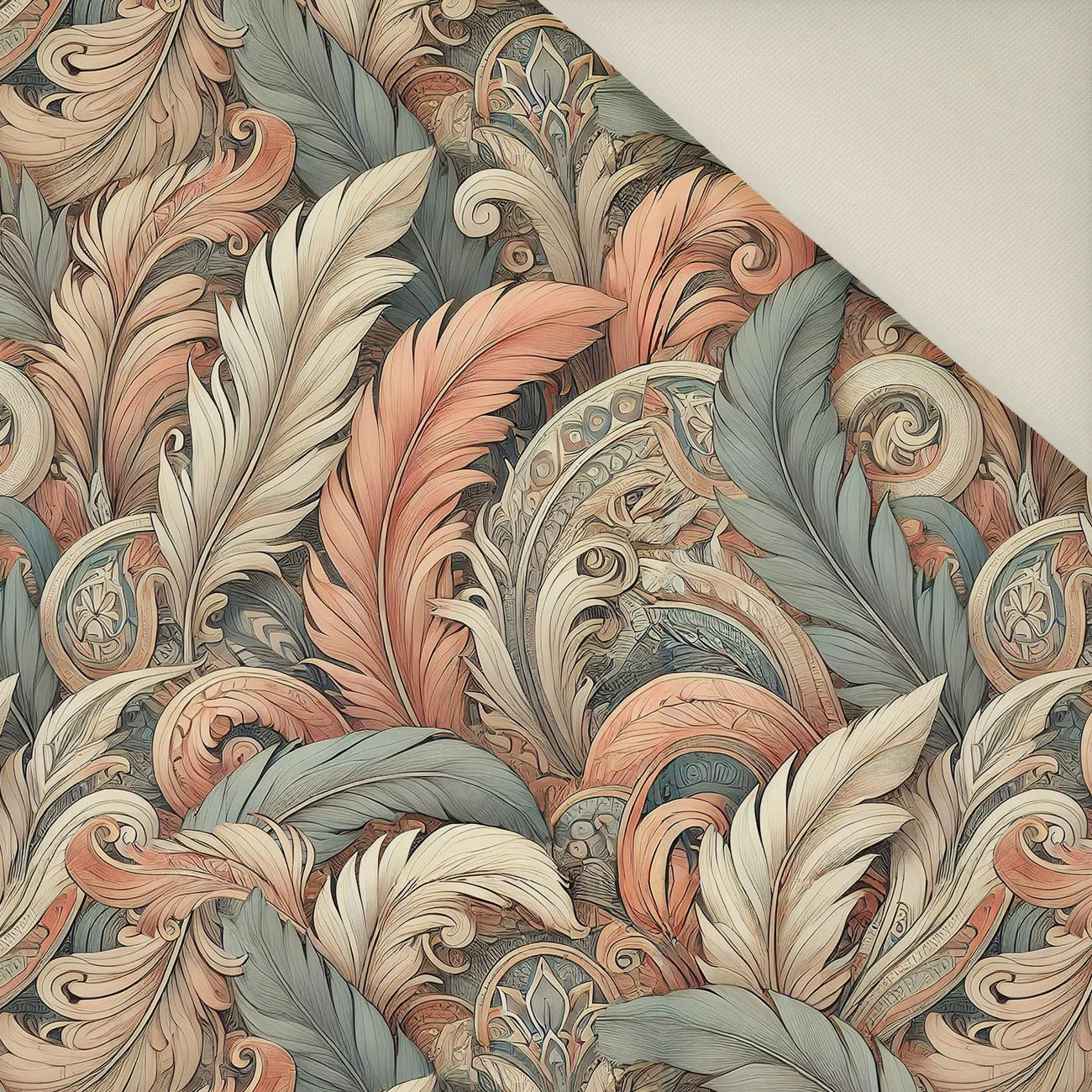 FLOWERS WZ.23- Upholstery velour 