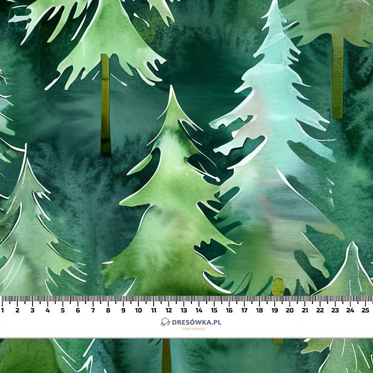 FOREST WZ.7 - brushed knitwear with elastane ITY