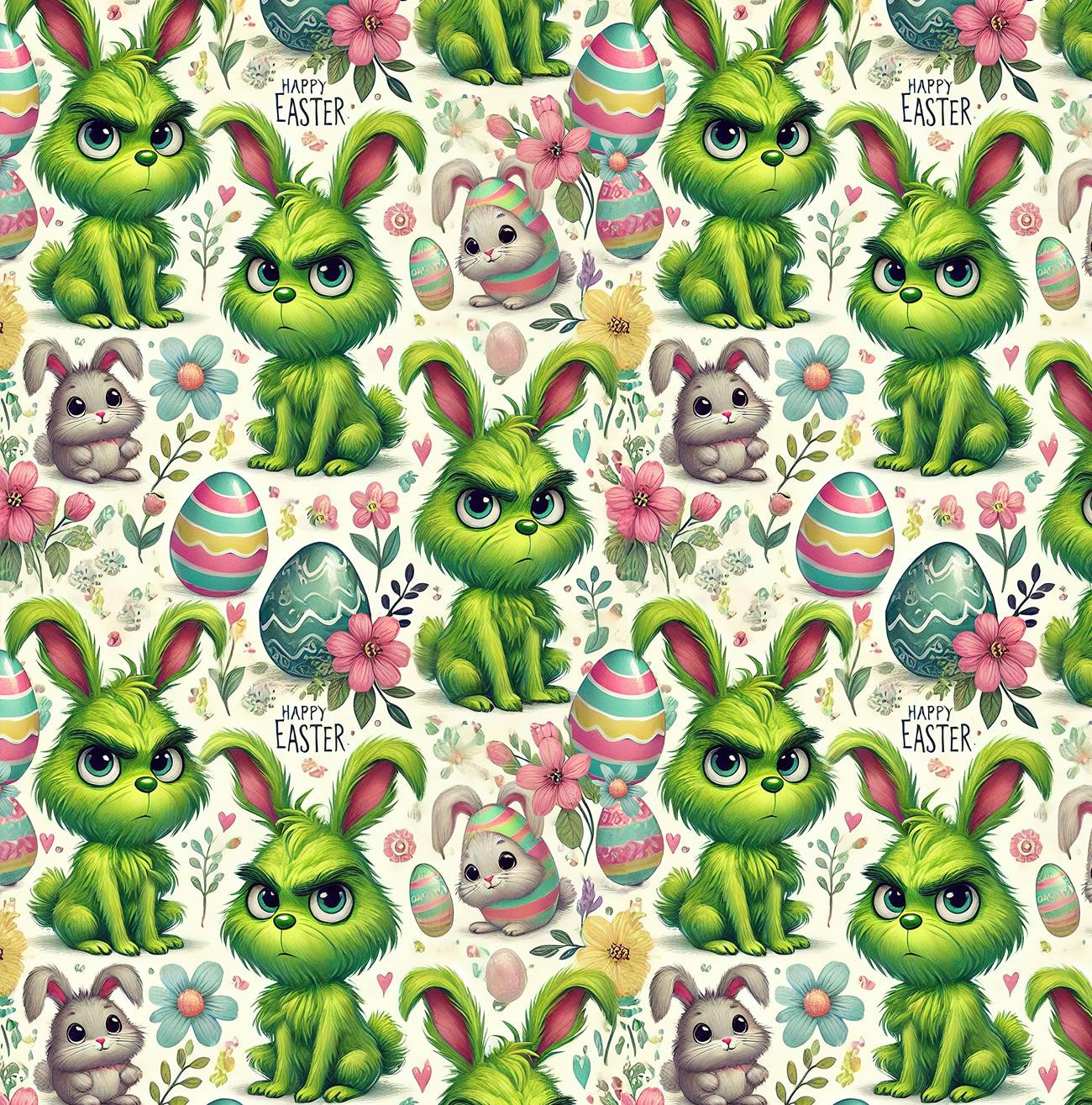 FUNNY EASTER wz.1 - Hydrophobic brushed knit