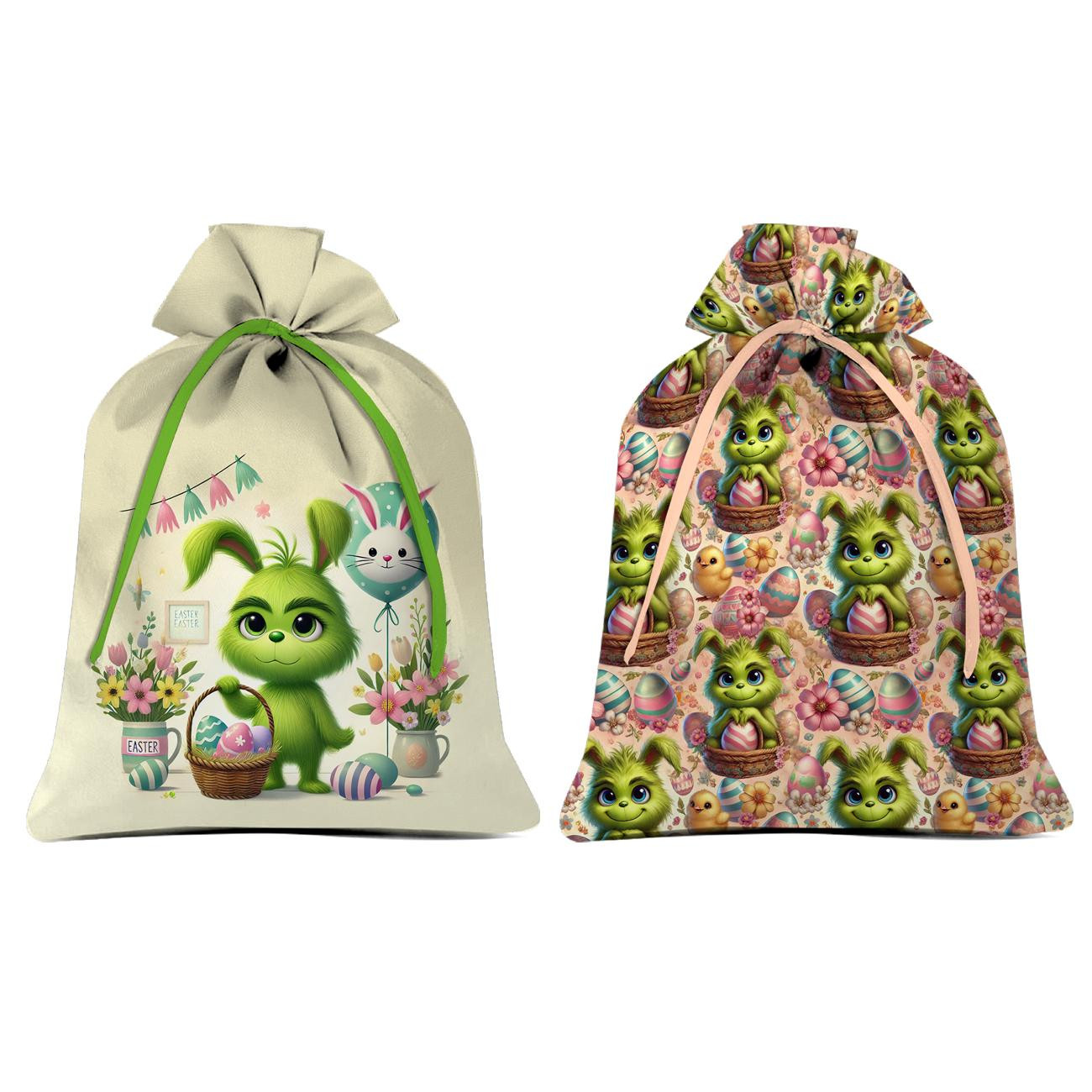 FUNNY EASTER WZ. 3 - panel (60cm x 50cm) brushed knitwear with elastane ITY