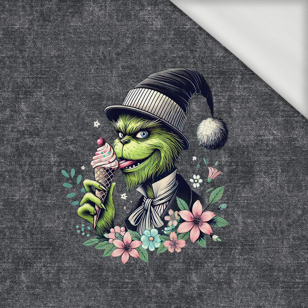 FUNNY Prankster - panel (75cm x 80cm) looped knit