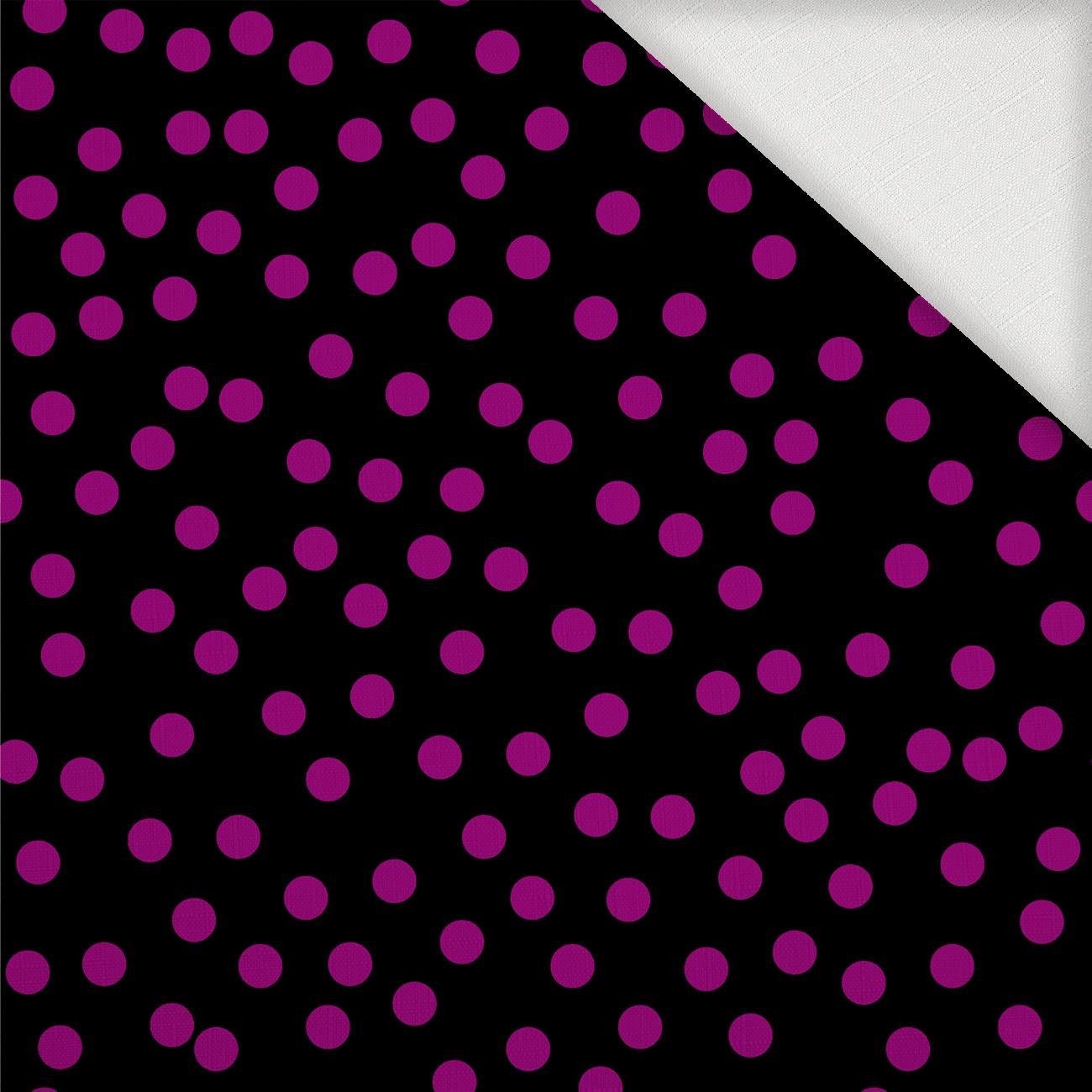 HALLOWEEN wz.17 / DOTS  - Woven Fabric for tablecloths