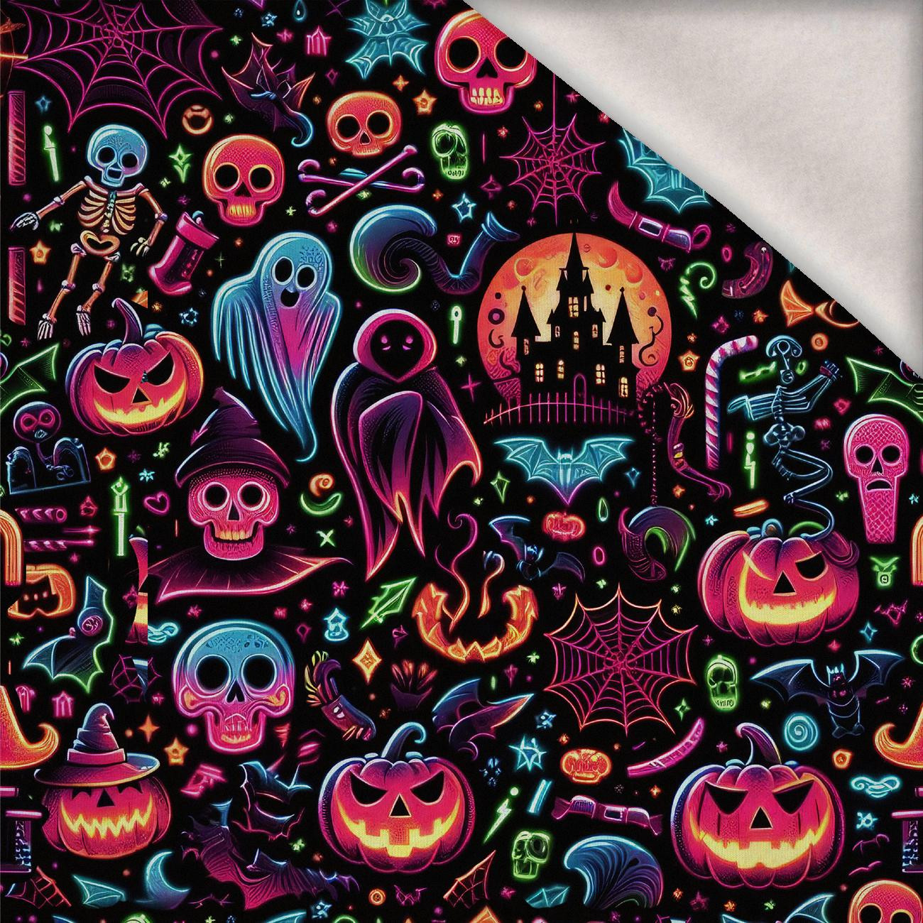 HALLOWEEN wz.23 - brushed knitwear with elastane ITY