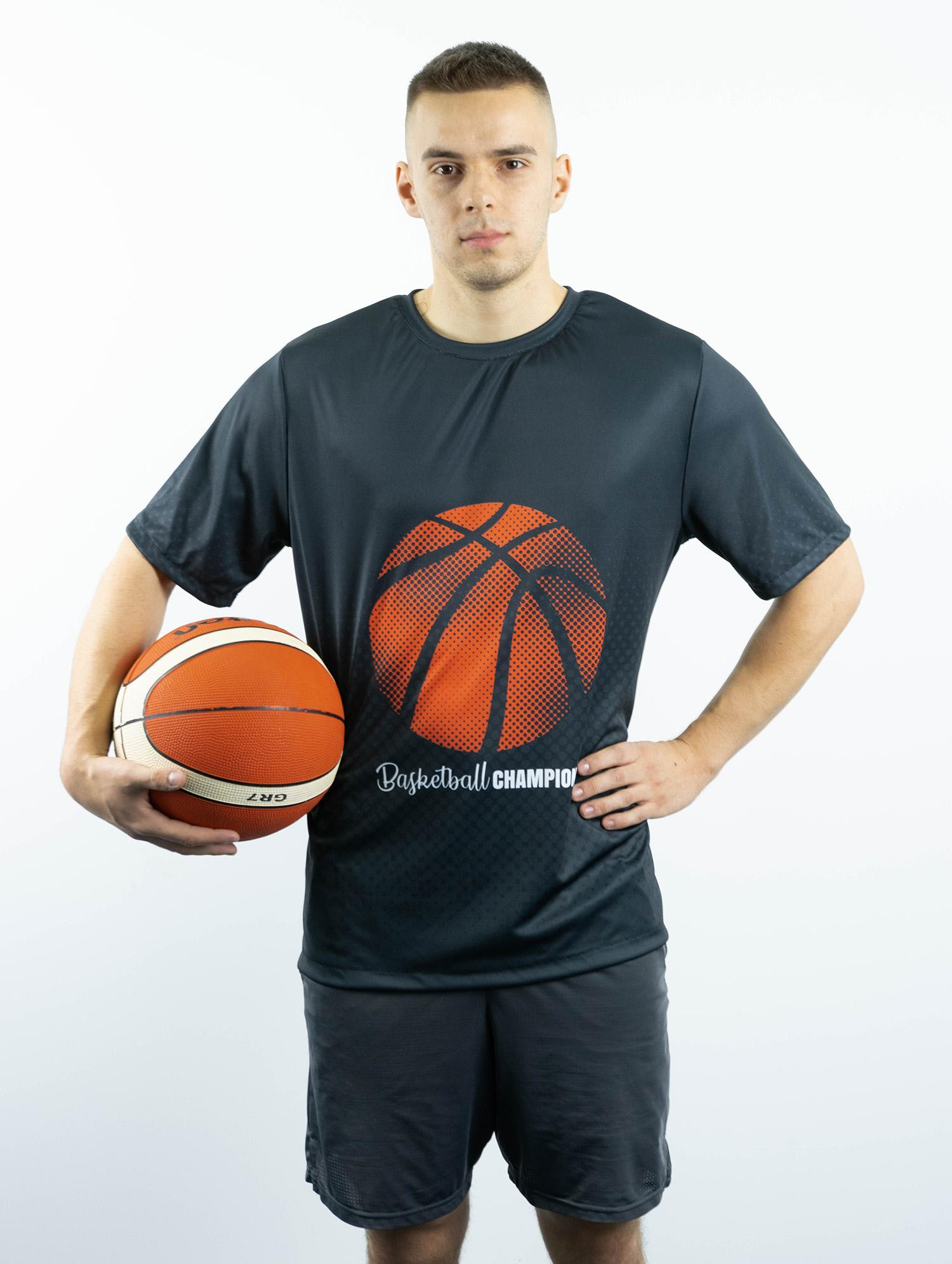 MEN’S SPORTS T-SHIRT - GYM HERO - sewing set