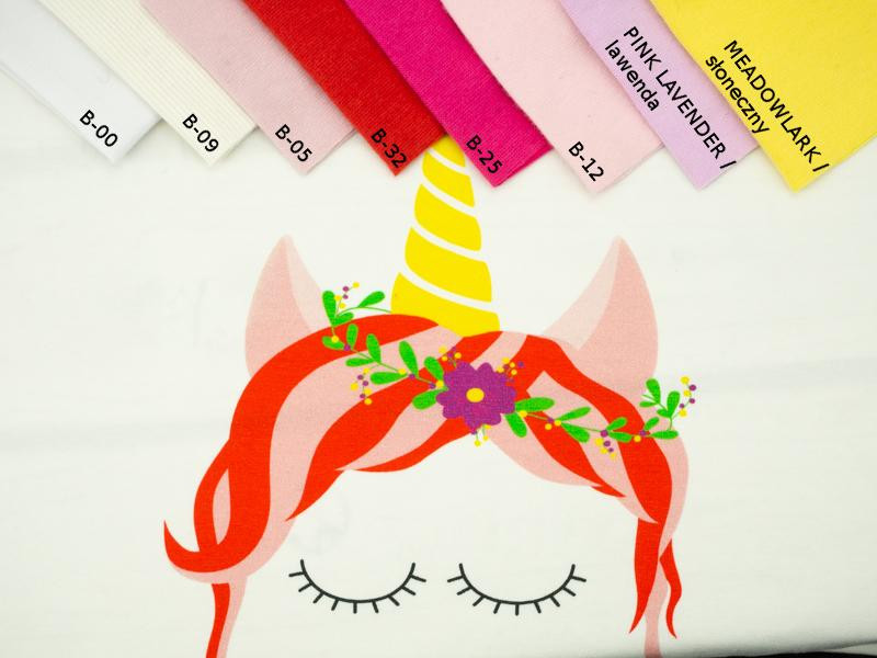 UNICORN / garland - panel single jersey TE210