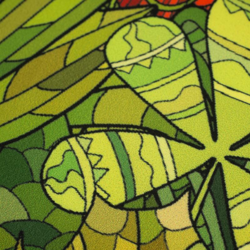FLOWER JUNGLE - swimsuit lycra