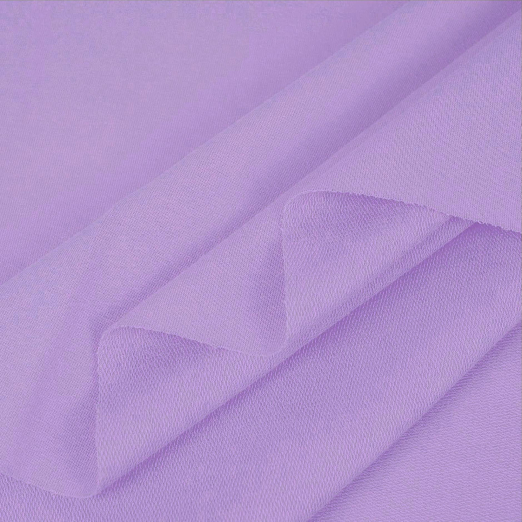 Looped knitwear with elastan (Pe260) - LAVENDER