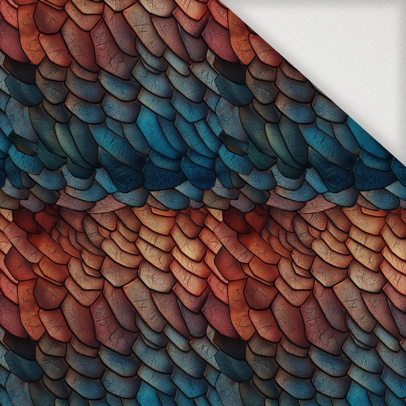 Leather Pattern wz.10 - Woven Fabric for tablecloths