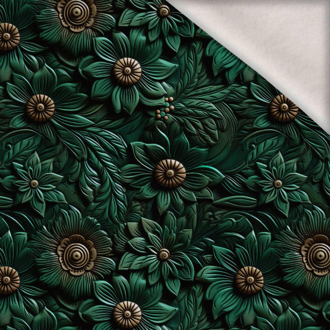 Leather Pattern wz.14 - brushed knitwear with elastane ITY