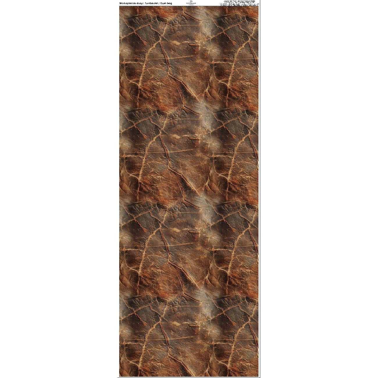 GYM BAG - LEATHER PATTERN PAT.6 - sewing set