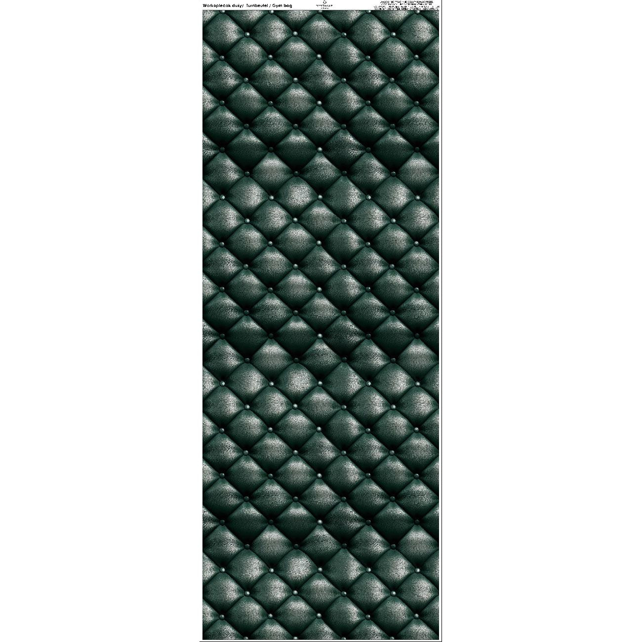 GYM BAG - LEATHER PATTERN PAT.7 - sewing set