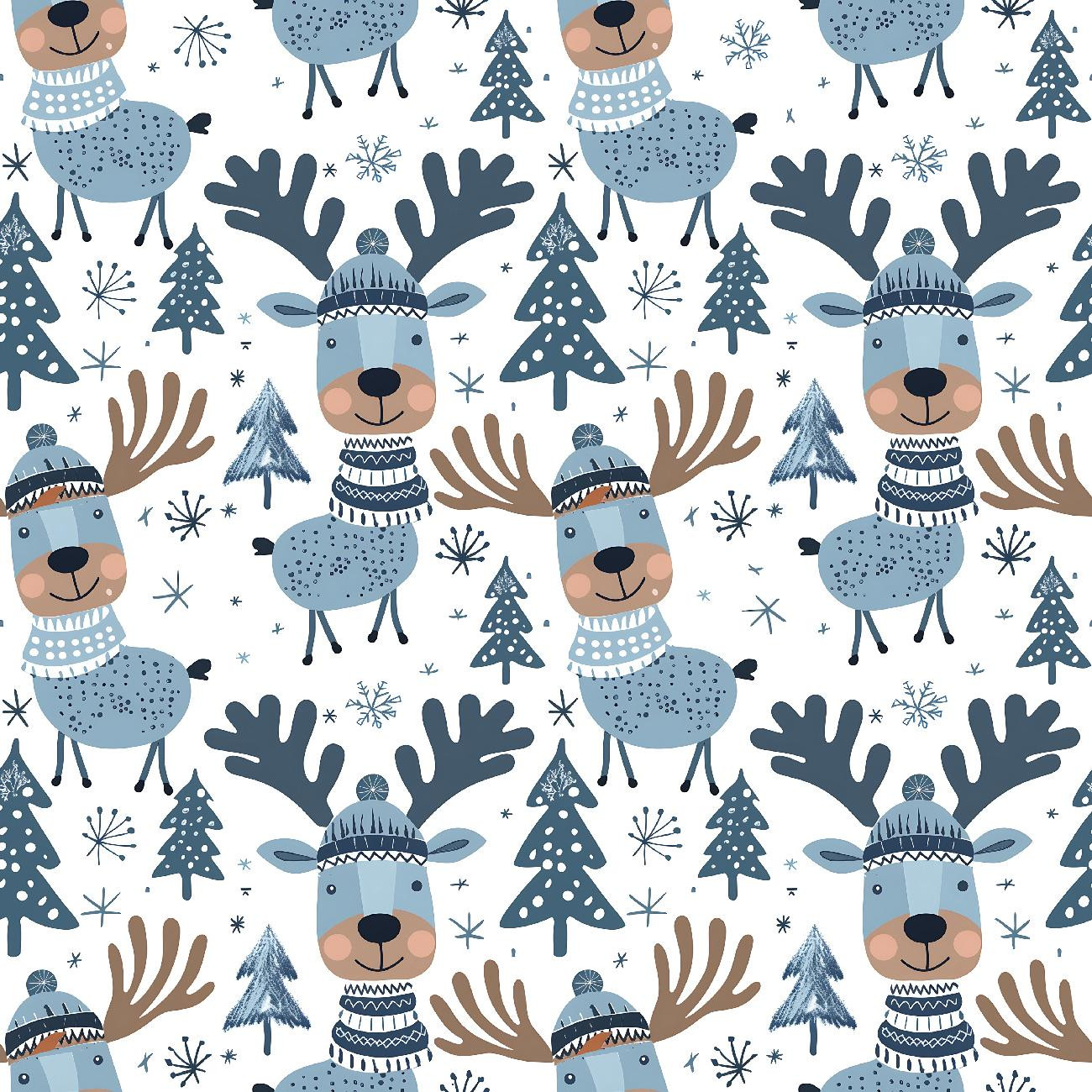 LET IS SNOW wz.5 - Woven Fabric for tablecloths