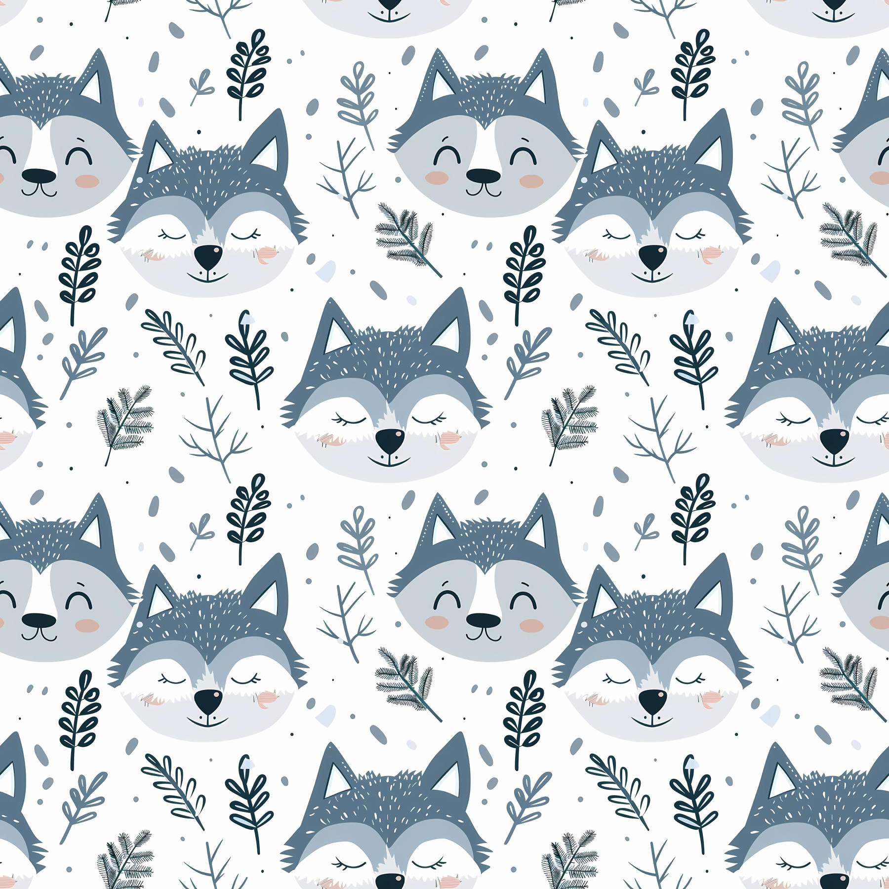 LET IS SNOW wz.12 - Woven Fabric for tablecloths