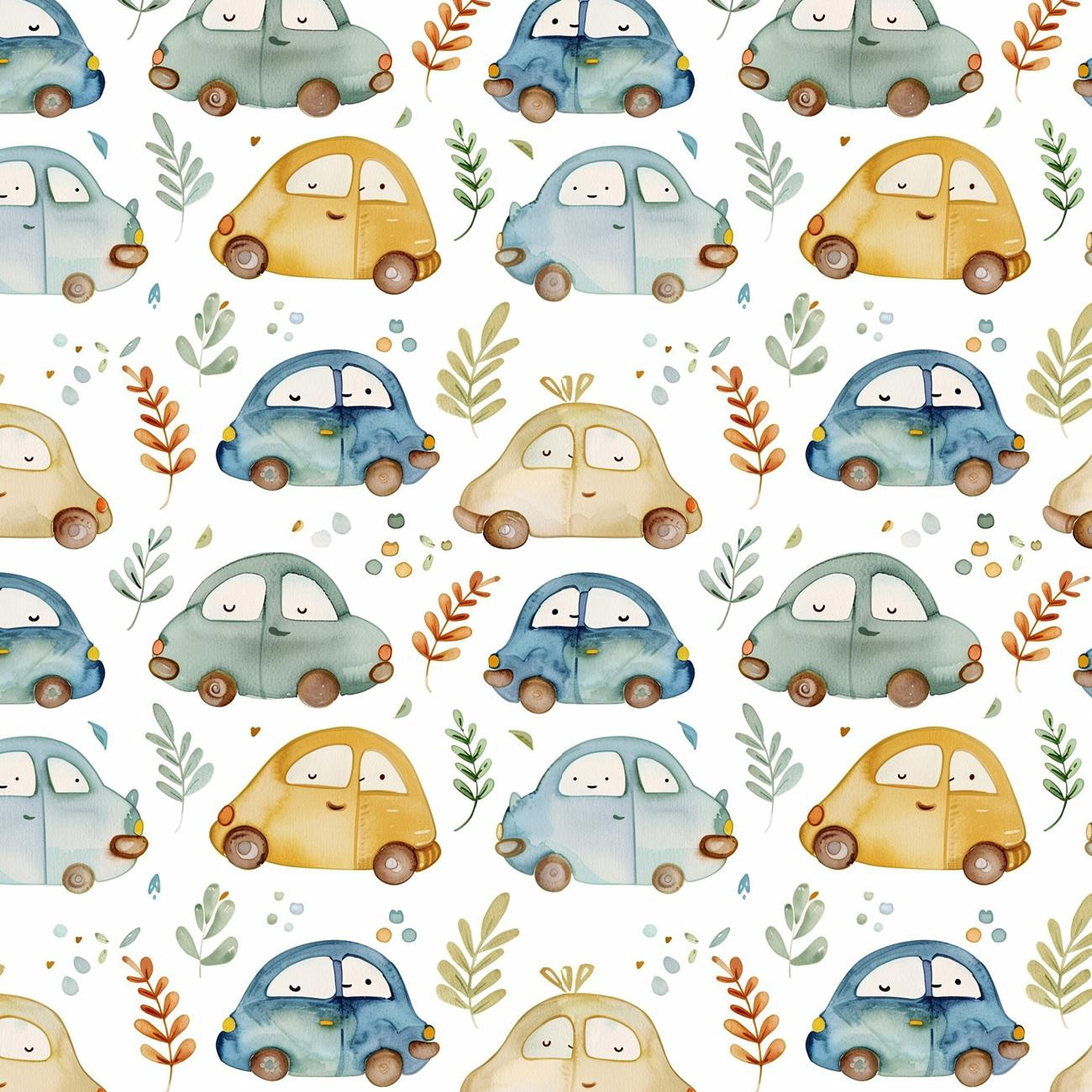 Little Nature WZ.12 - Cotton woven fabric