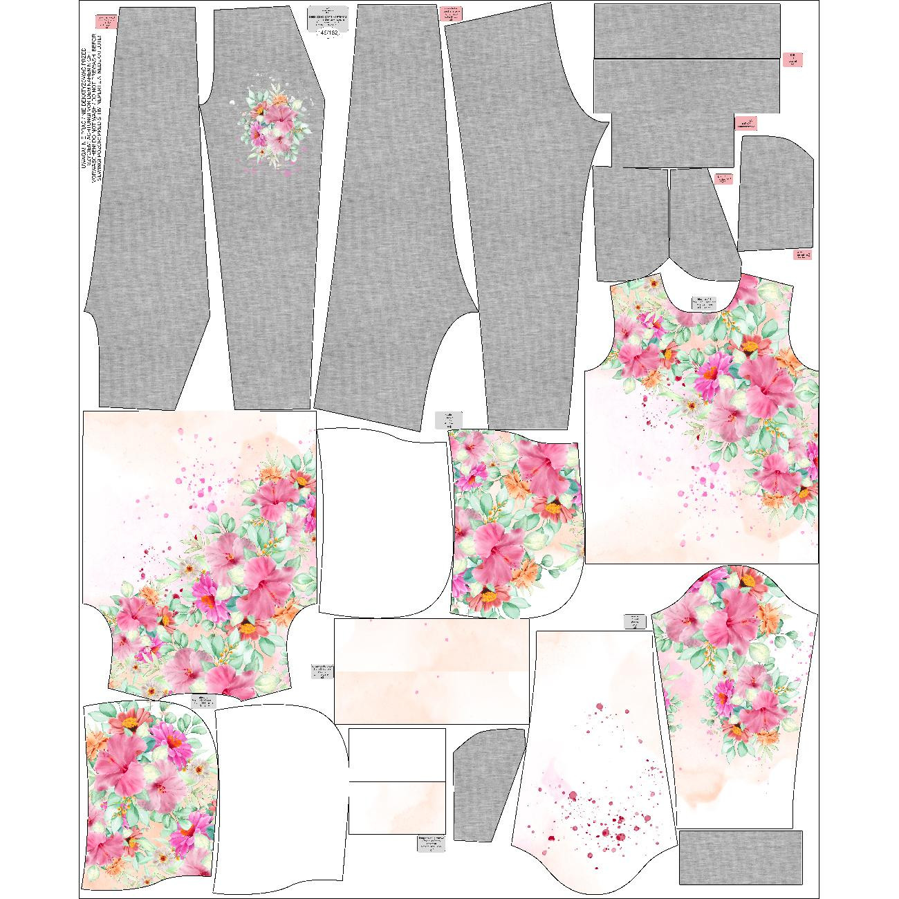 Children's tracksuit (OSLO) - ALCEAS pat. 2 - sewing set