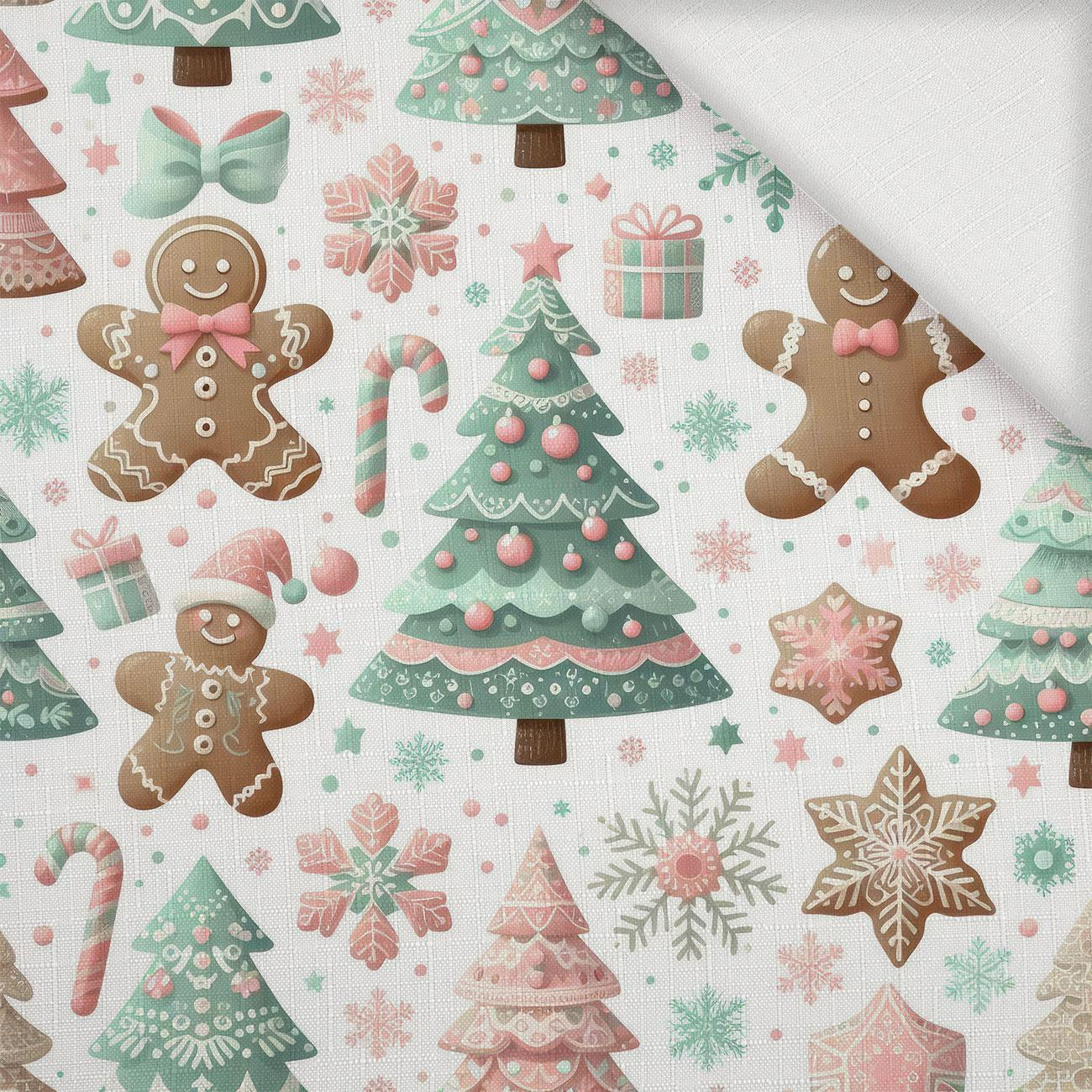 Pastel Christmas wz. 2 - Woven Fabric for tablecloths